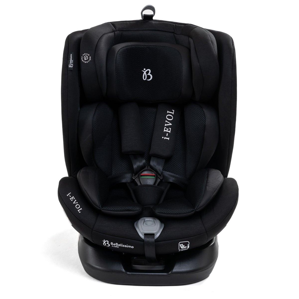 BEBELISSIMO Bebelissimo - Siège auto Isofix - pivontant 360 ° - 40-150 cm -  0-36kg  i- Evol - noir