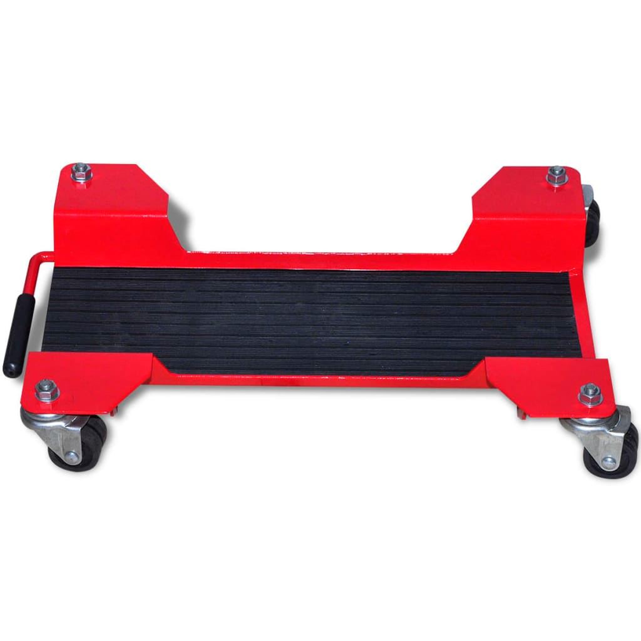 Voir la diapositive 3 : VIDAXL Chariot de moto rouge