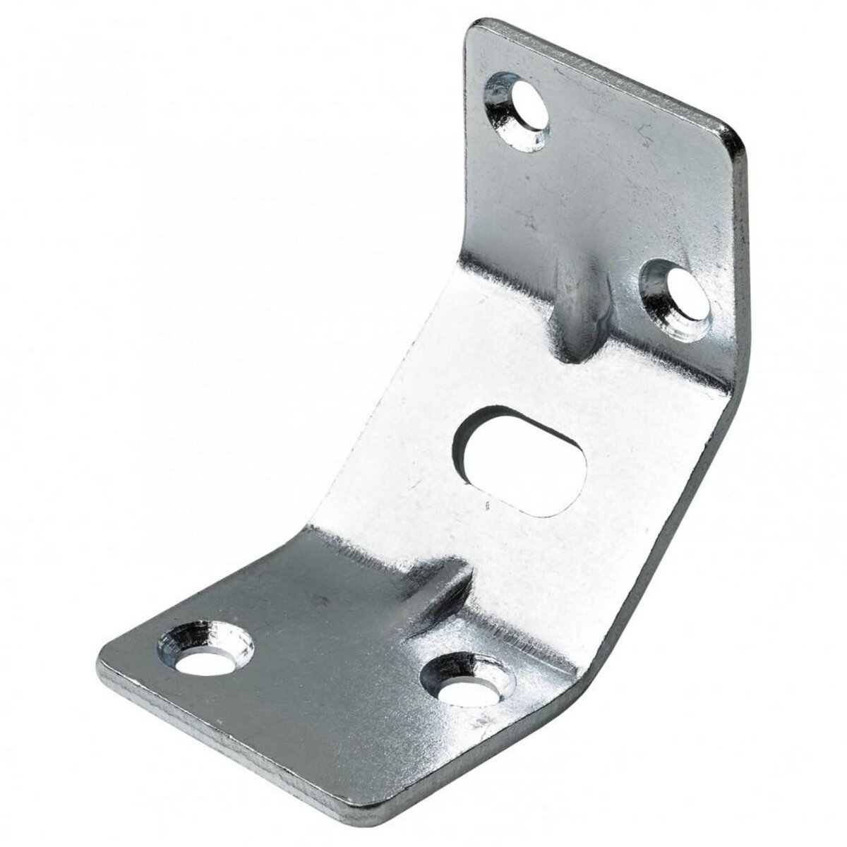 CENTRALE BRICO 1 renfort d'angle pour table acier zingué HETTICH, l.50 mm