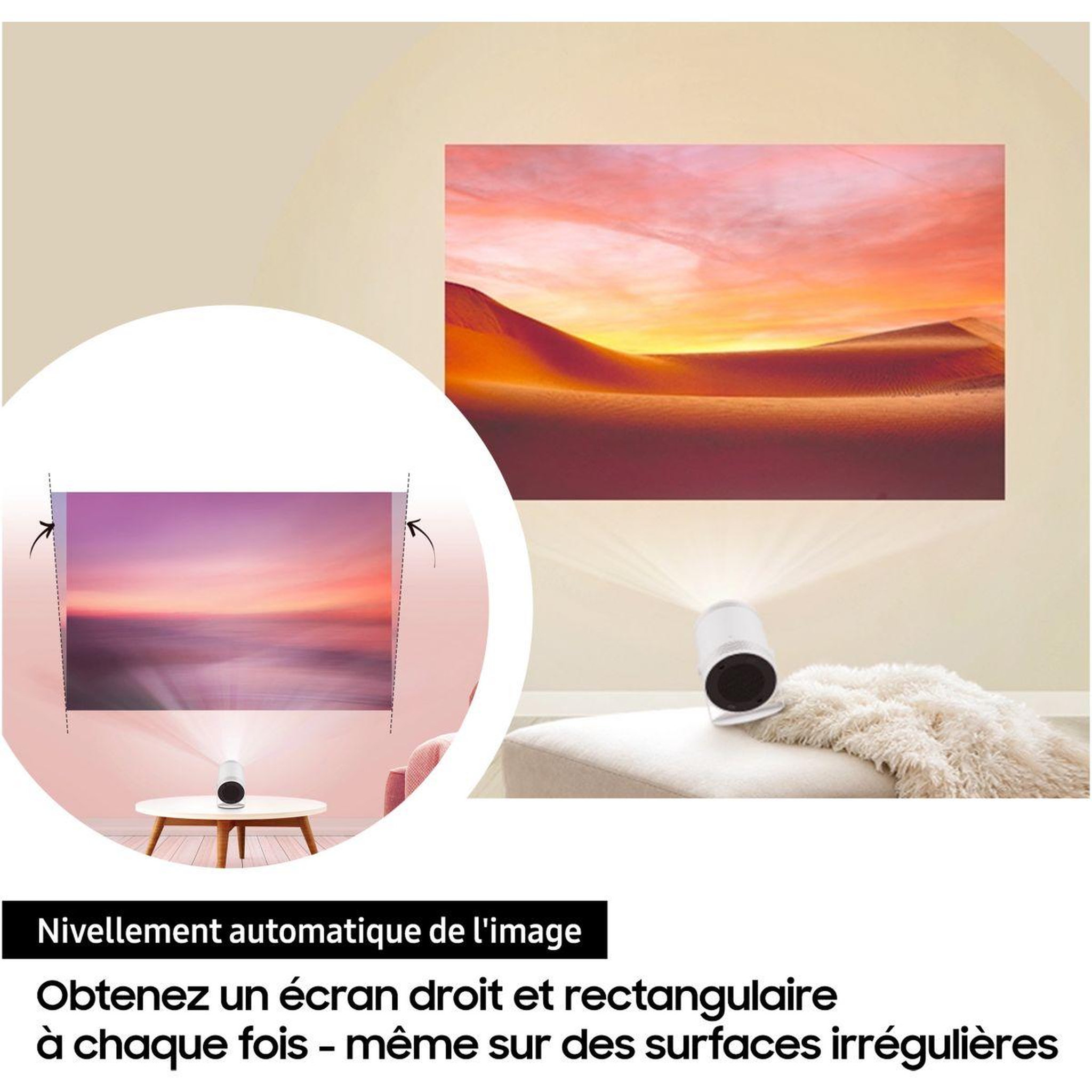 Voir la diapositive 5 : Samsung Vidéoprojecteur home cinéma the freestyle sp-lff3