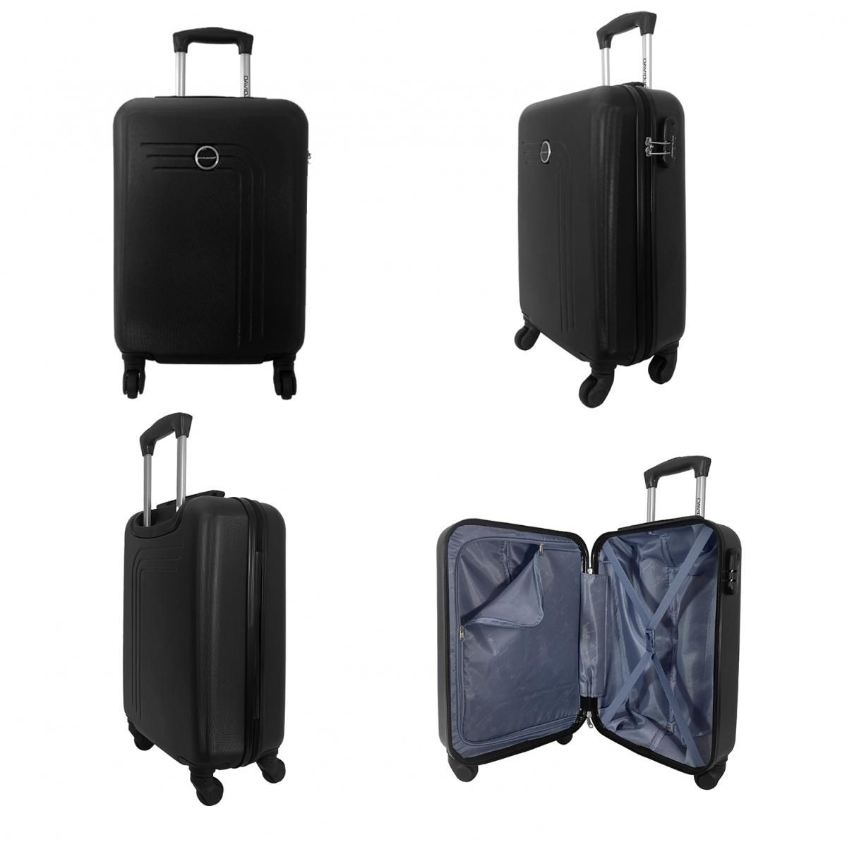 David Jones Lot 3 valises rigides dont 1 valise cabine