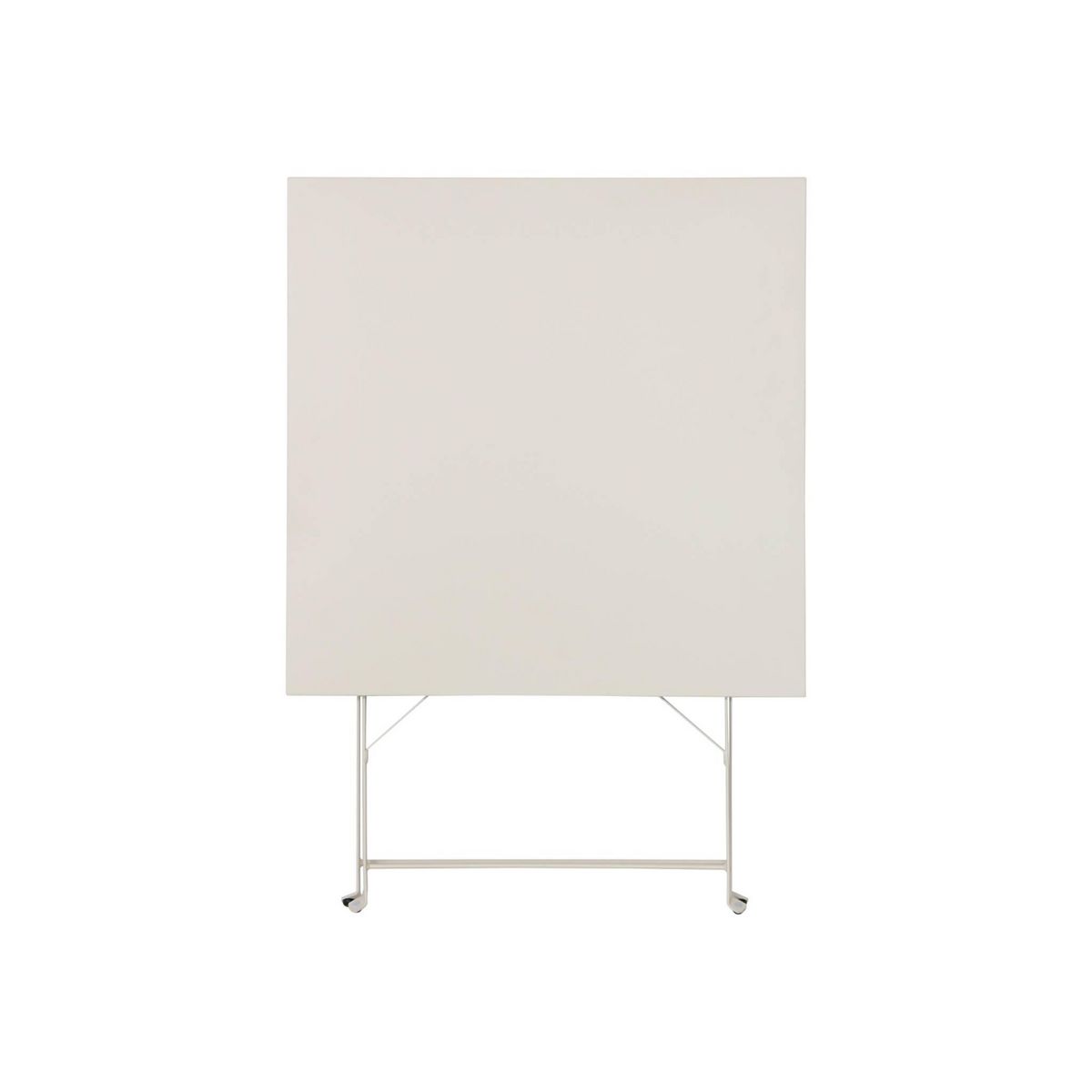 SWEEEK Table jardin bistrot pliable - Emilia carrée - Table carrée 70x70cm en acier thermolaqué