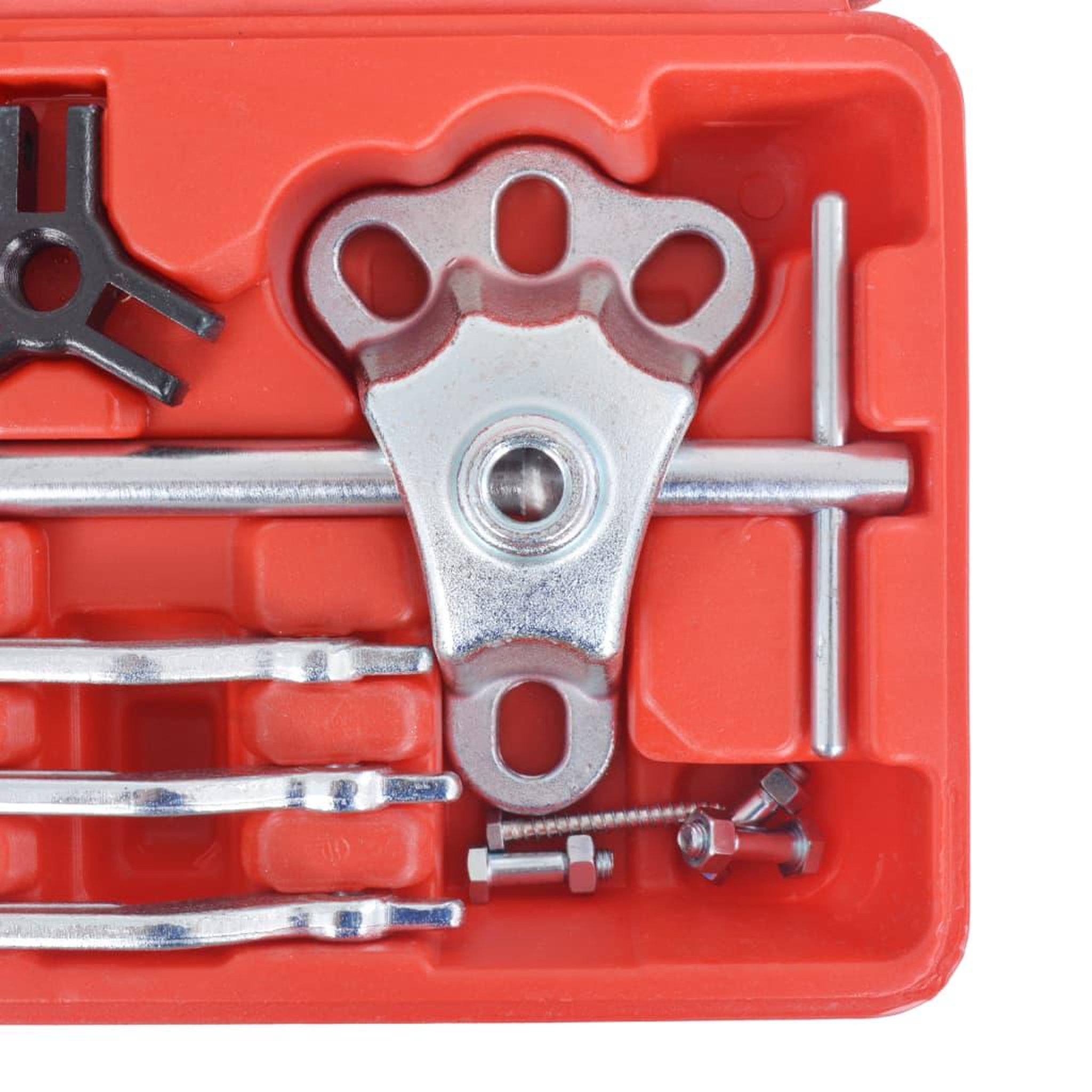 Voir la diapositive 4 : VIDAXL Outils de voiture coulissants a 9 voies 17 pcs