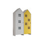 Voir la diapositive 1 : Vipack Combinaison D'armoires 2 Parties Casami Bruges blanc jaune