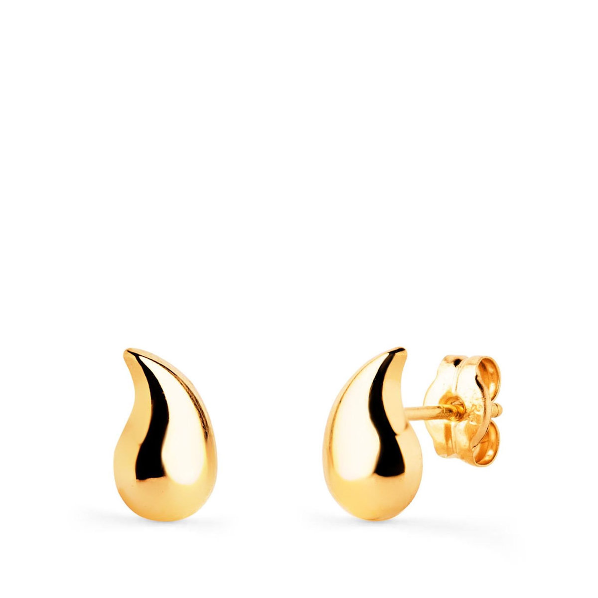 L'ATELIER D'AZUR Boucles d'Oreilles Or 18 Carats 750/000 Jaune Goutte