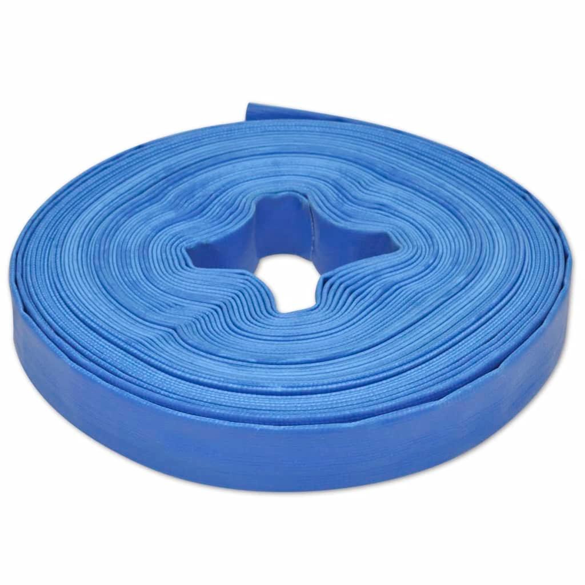 Voir la diapositive 1 : VIDAXL Tuyau plat 25 m 1 pouce PVC