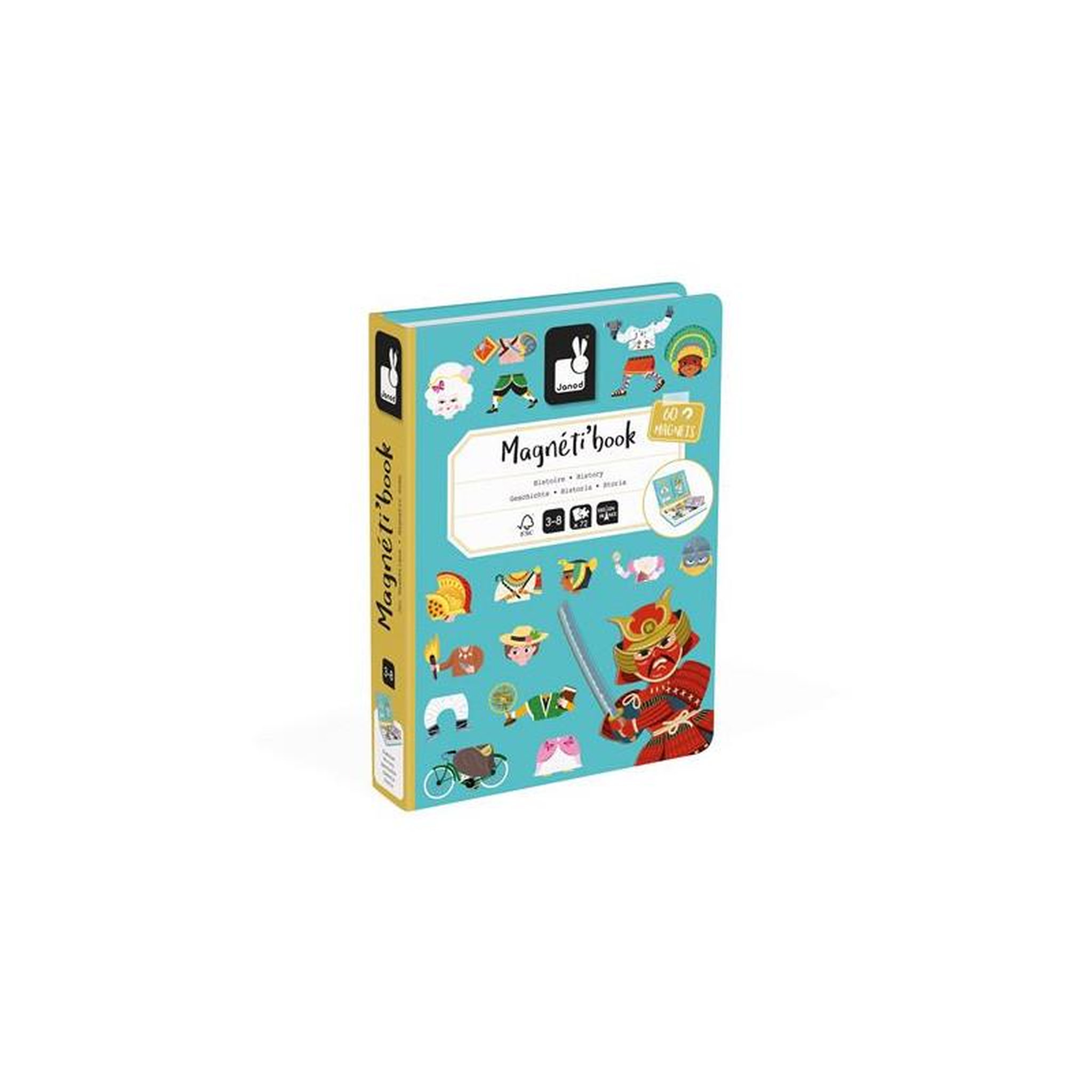 JANOD Jeu éducatif Janod Magnéti book Histoire