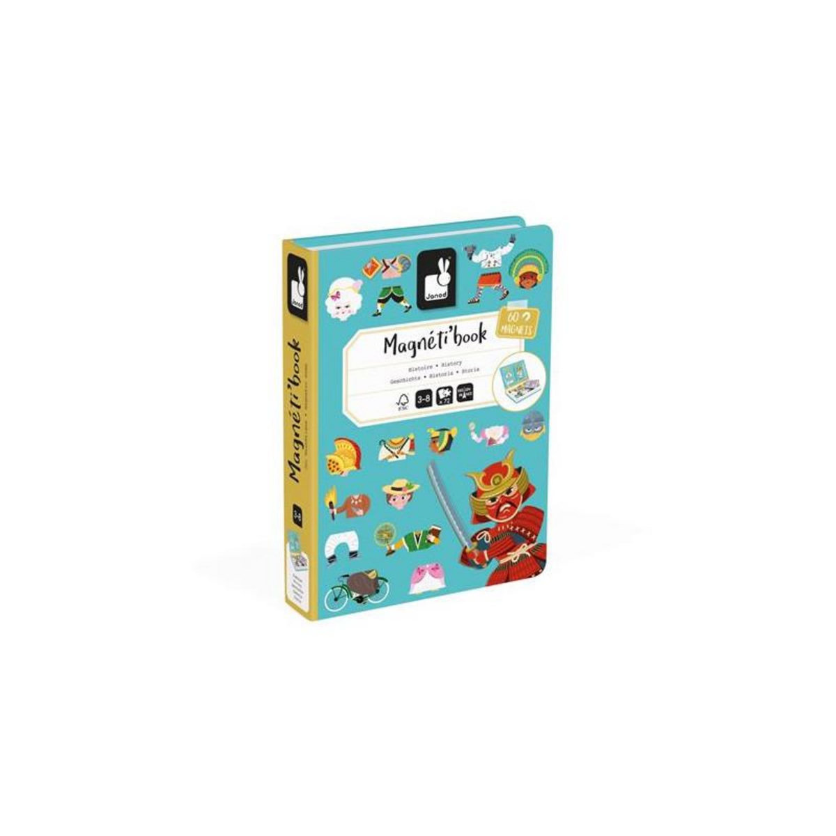 JANOD Jeu éducatif Janod Magnéti book Histoire