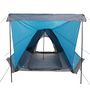 Voir la diapositive 5 : VIDAXL Tente familiale tipi 6 personnes bleu impermeable
