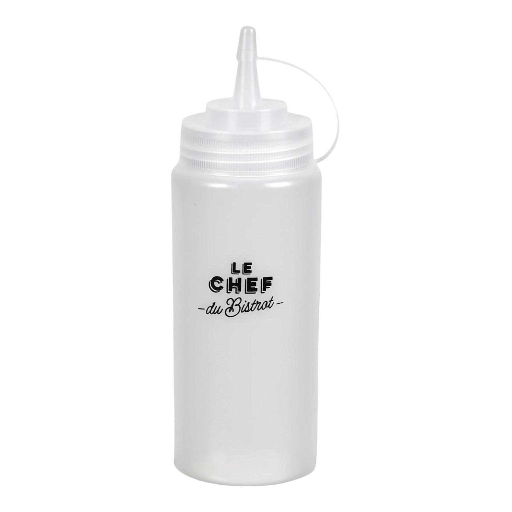 COOK CONCEPT Bouteille à sauce 450ml  bistrot  45cl transparent