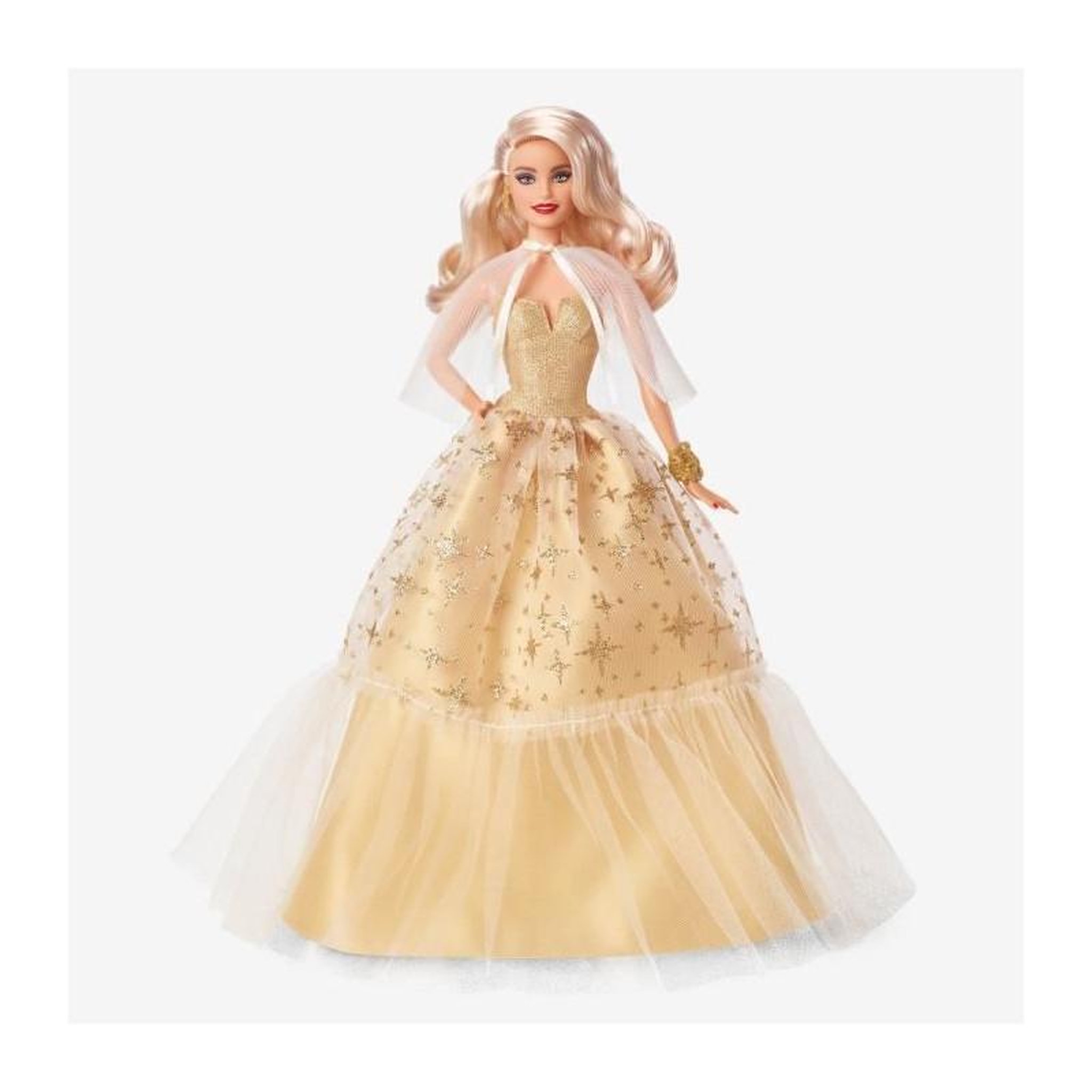 Voir la diapositive 1 : BARBIE BARBIE JOYEUX NoeL BLONDE - BARBIE - HJX04 - POUPEE MANNEQUIN BARBIE