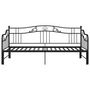 Voir la diapositive 5 : VIDAXL Cadre de canape-lit extensible sans matelas Noir Metal 90x200cm