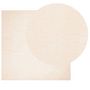 Voir la diapositive 3 : VIDAXL Tapis HUARTE a poils courts doux et lavable beige 120x120 cm