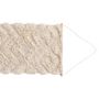 Voir la diapositive 3 : Paris Prix Toile Tapis à Suspendre  Hilda  80cm Naturel