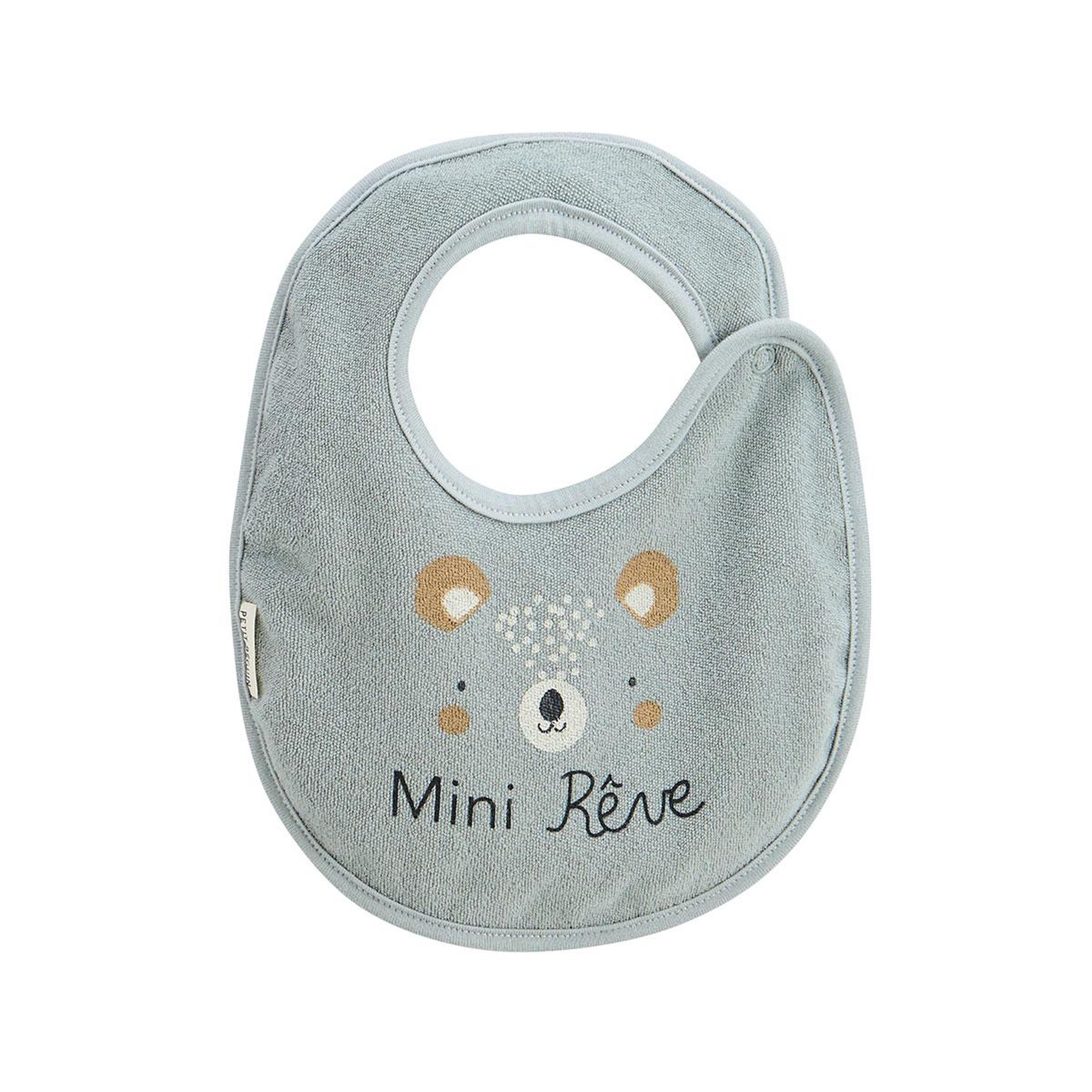 Voir la diapositive 3 : Petit Béguin Lot de 5 bavoirs bébé mini rêve
