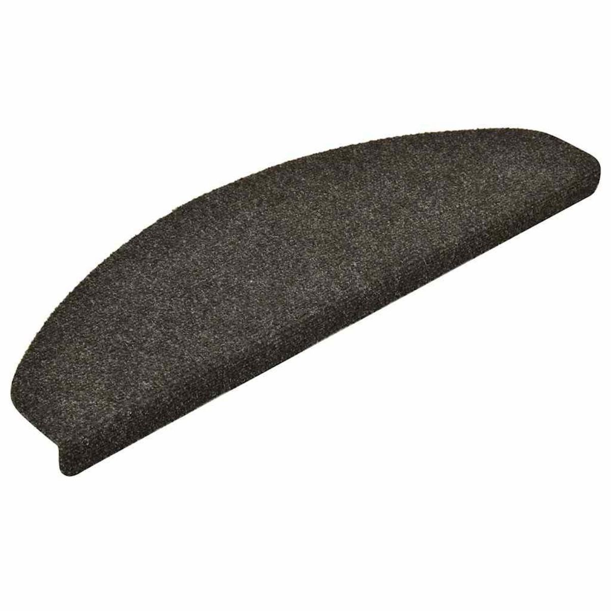 VIDAXL Tapis d'escalier autocollant 30 pcs anthracite 65x21x4 cm
