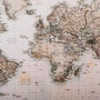 Voir la diapositive 6 : ATMOSPHERA Lot de 4 Malles  Mappemonde  56cm Multicolore
