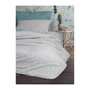 Voir la diapositive 3 : GENERIQUE Parure de lit - 129CTN94493 - 1 housse de couette 220 x 240 cm + 2 taies d'oreiller 60 x 60 cm - 100% coton ranforcé - Menthe