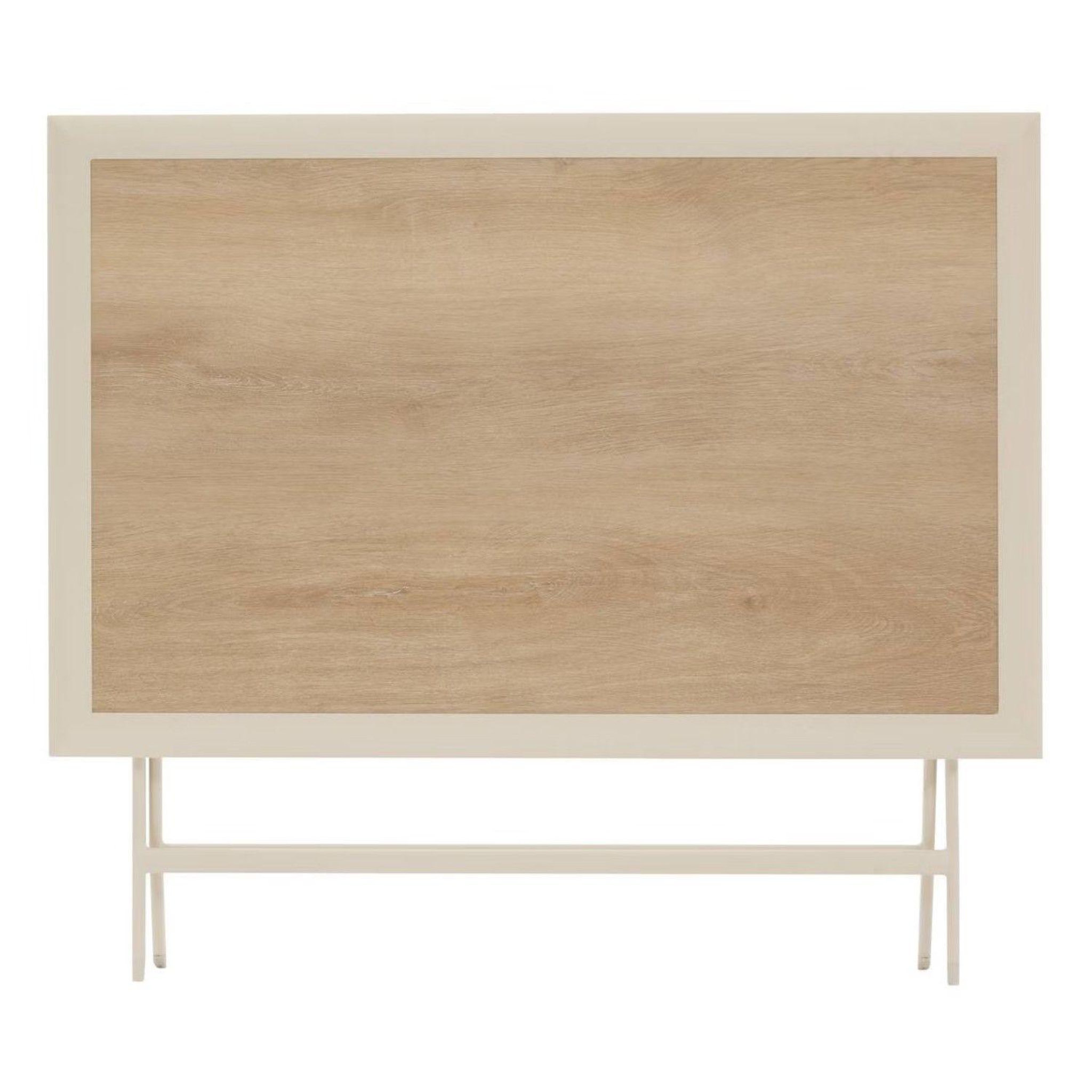 Voir la diapositive 3 : HESPERIDE Table de jardin pliante carrée 4 places azua