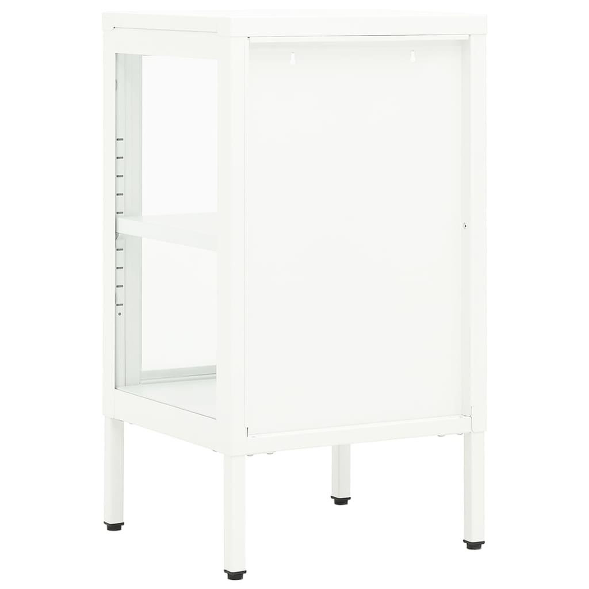 Voir la diapositive 5 : VIDAXL Buffet 38x35x70 cm Metal et verre