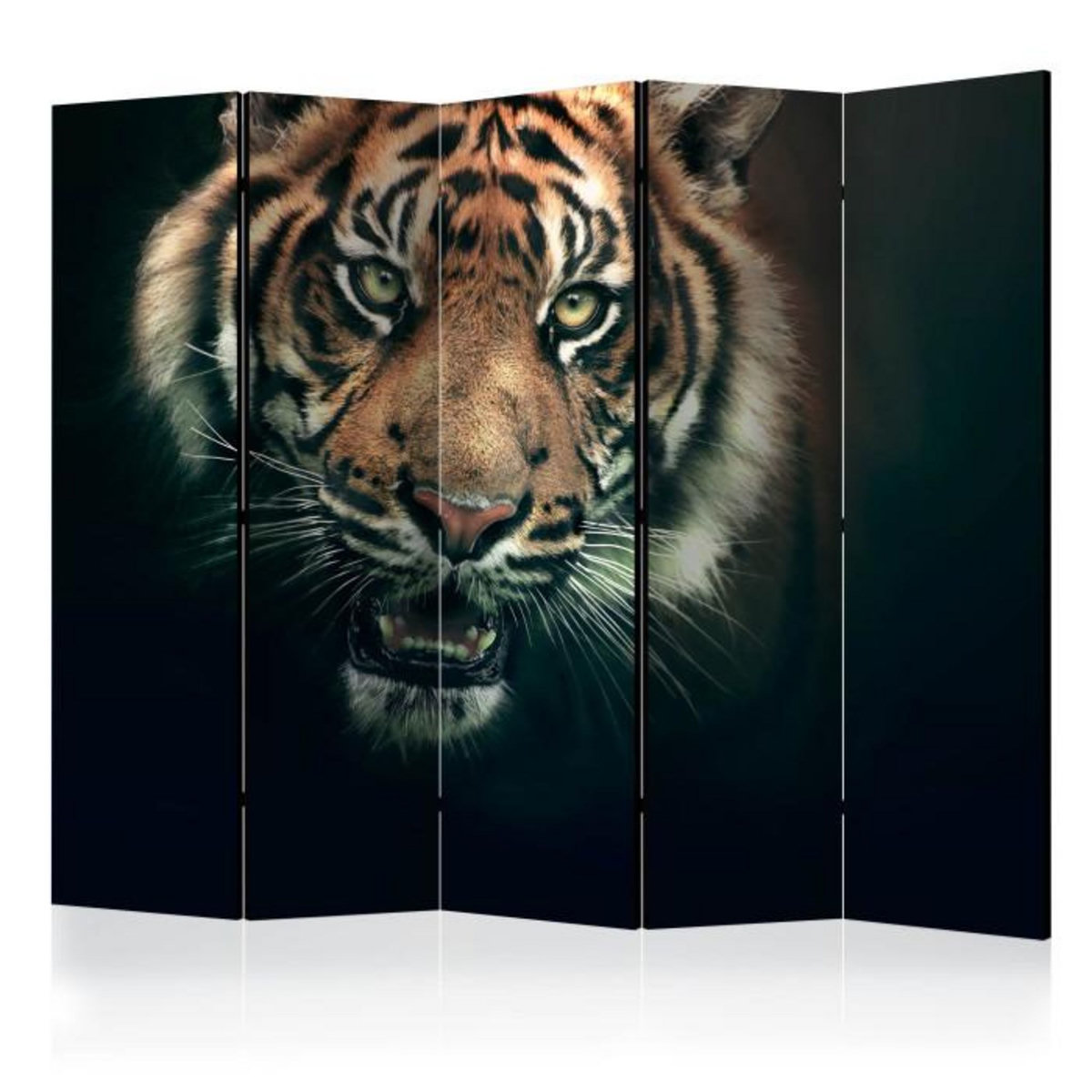 Paris Prix Paravent 5 Volets  Bengal Tiger  172x225cm