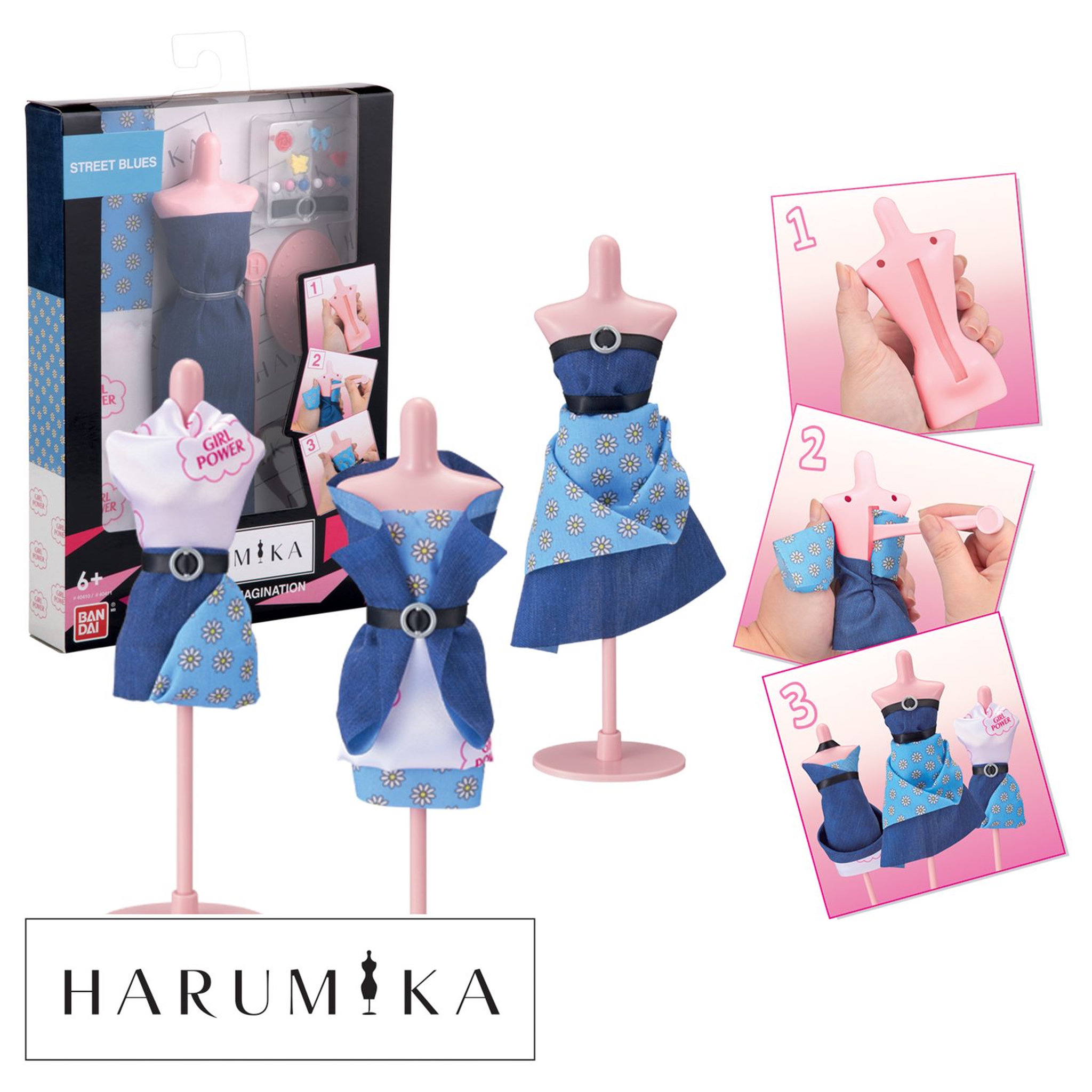 Voir la diapositive 2 : BANDAI Harumika coffret styliste de démarrage