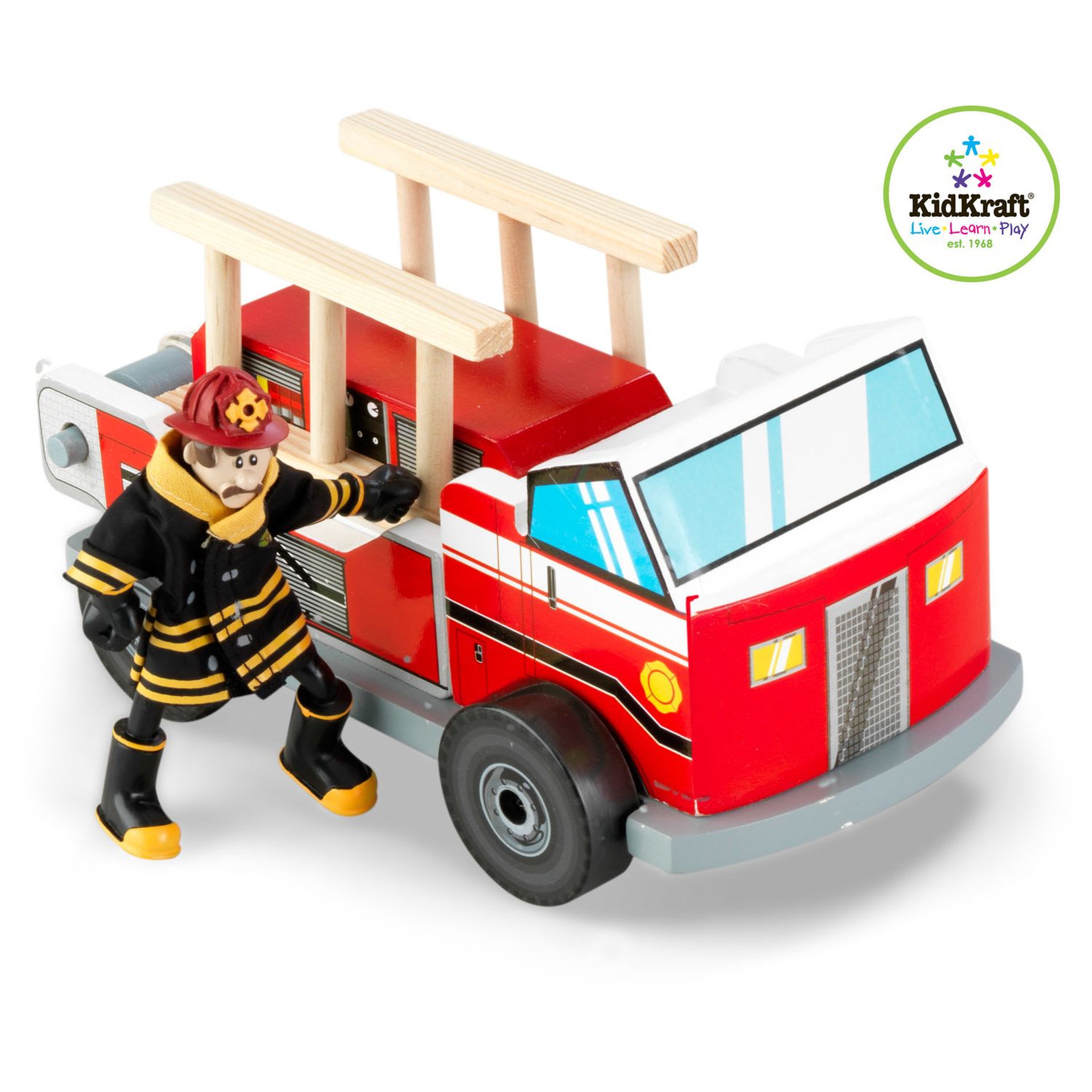 Voir la diapositive 7 : Kidkraft Ensemble de Jeu en Bois caserne