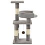 Voir la diapositive 3 : VIDAXL Arbre a chat avec griffoirs en sisal 65 cm Gris
