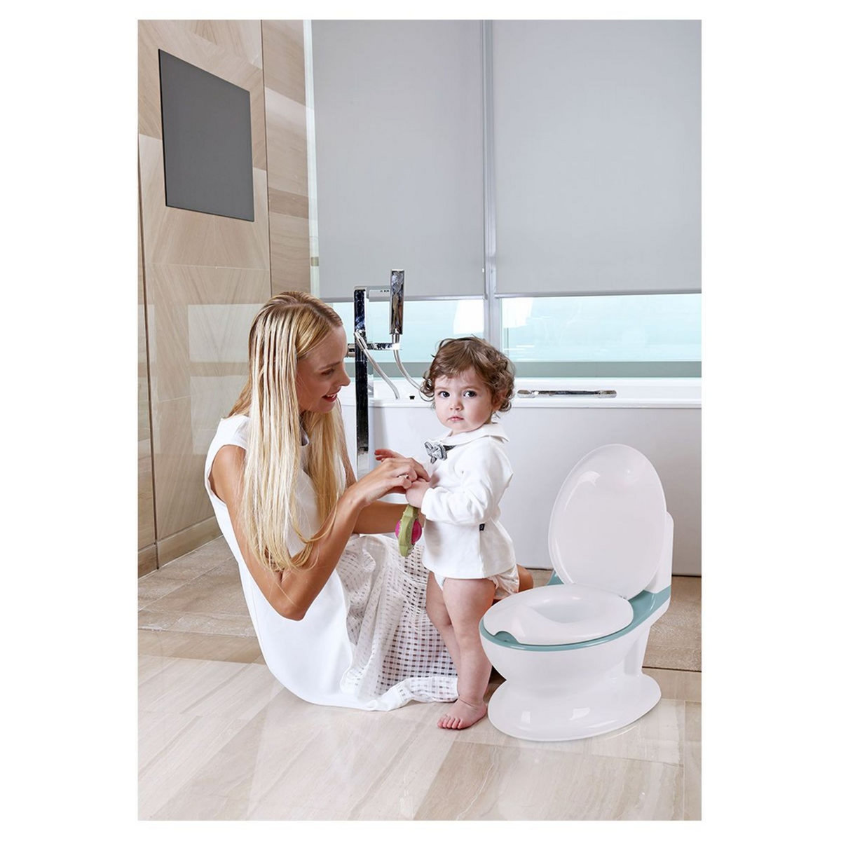 BANINNI Pot de toilette bébé avec son Pippee
