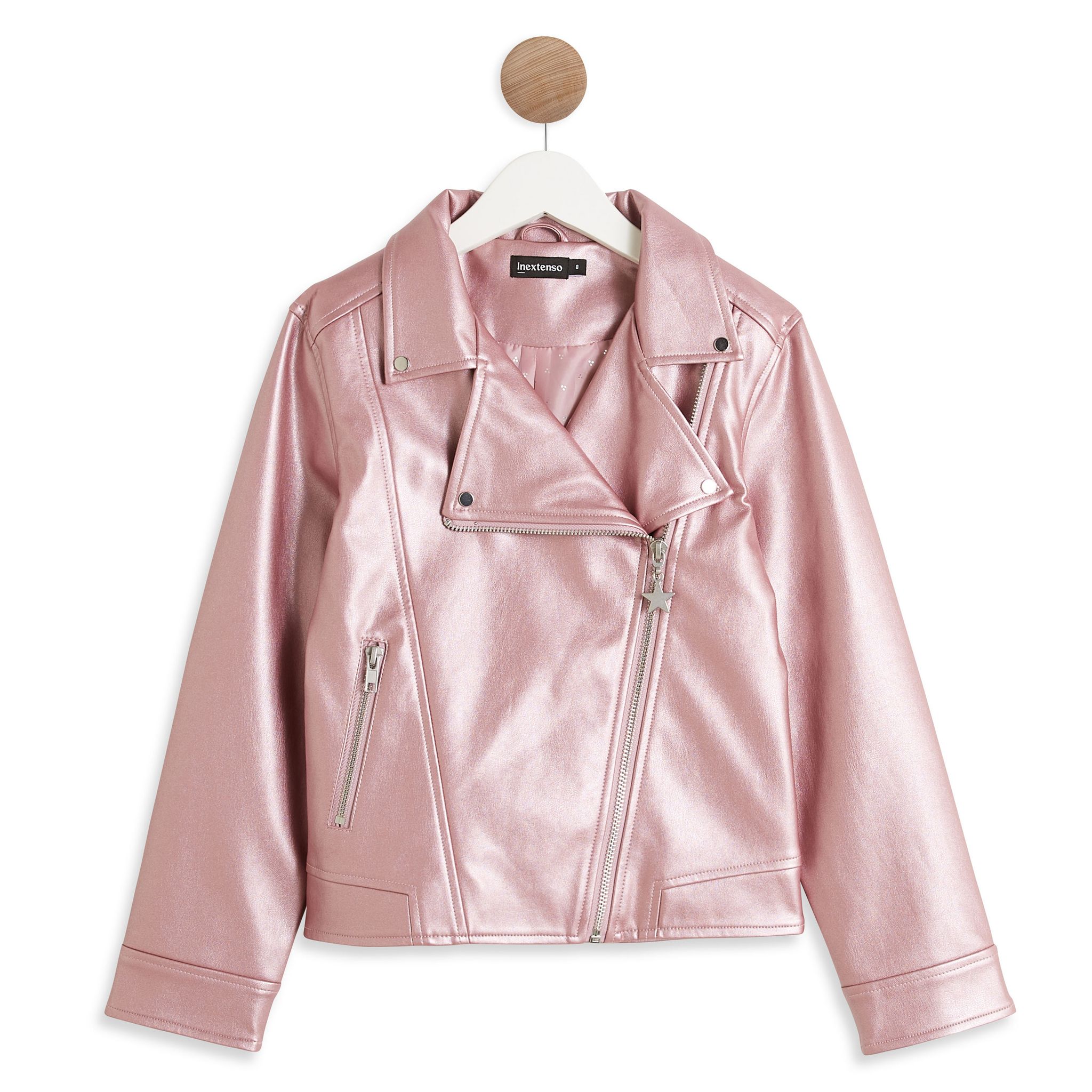 Vestes d'hiver de couleur rose