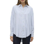 Vero Moda Chemise he/Bleu Femme Vero  oda Nora. Coloris disponibles : Blanc