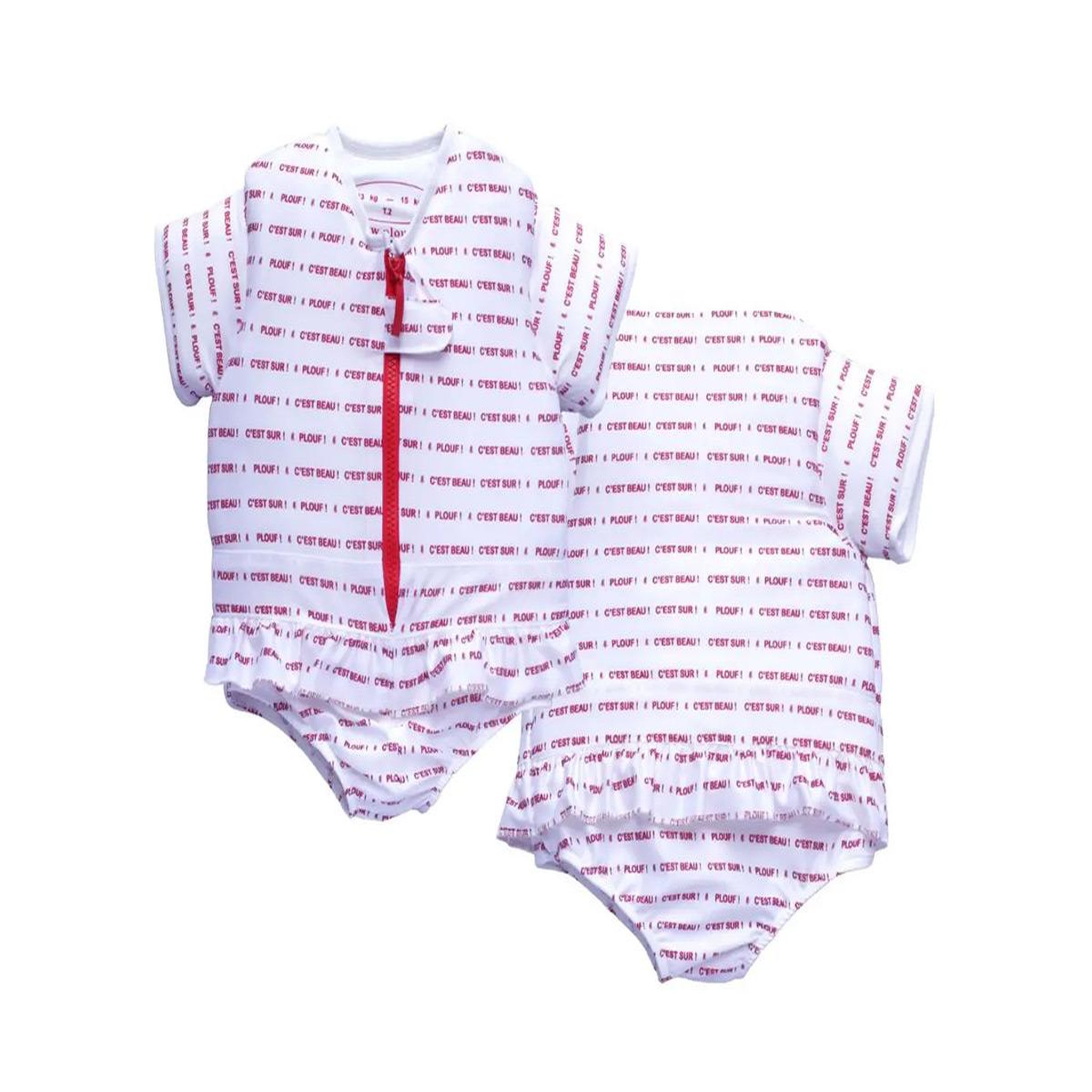 PLOUF Maillot de bain flottant fille Butterfly Taille 2 - Plouf