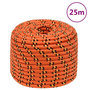 Voir la diapositive 1 : VIDAXL Corde de bateau Orange 12 mm 25 m Polypropylene