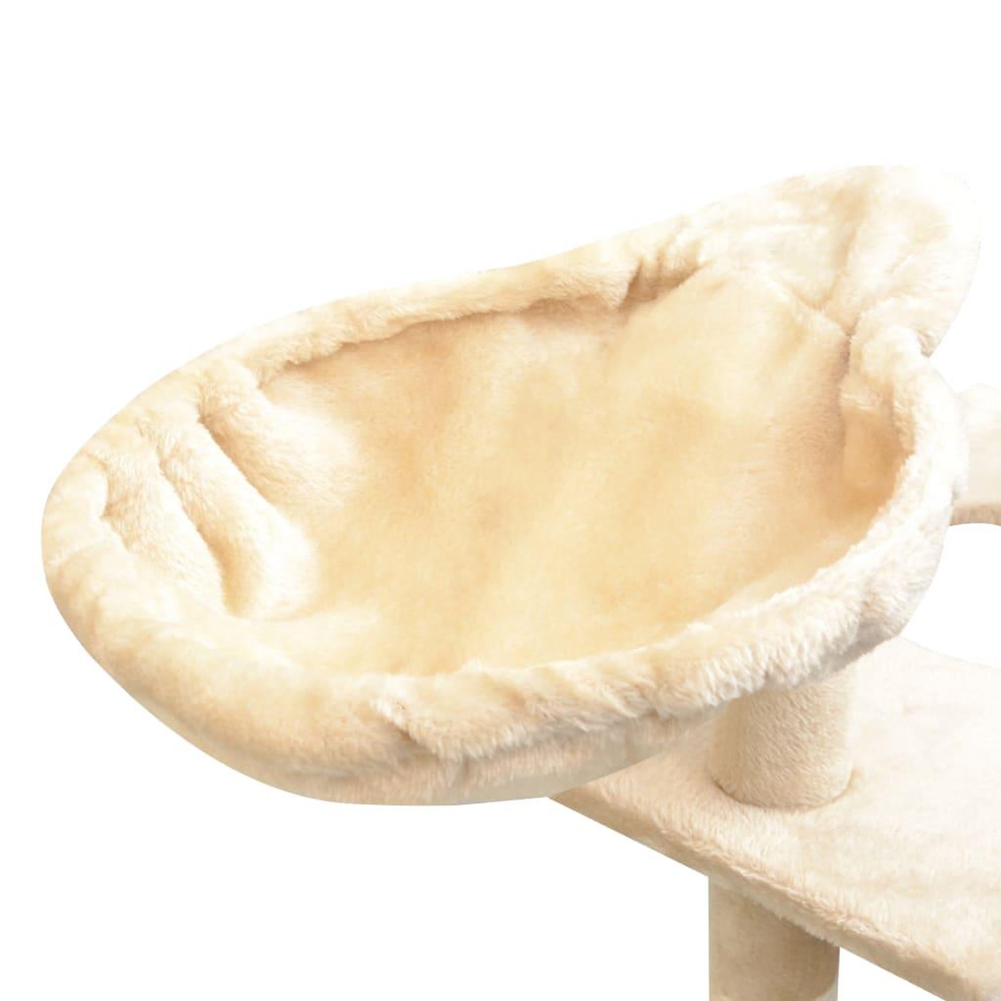 Voir la diapositive 5 : VIDAXL Arbre a chat avec griffoirs en sisal 150 cm Beige