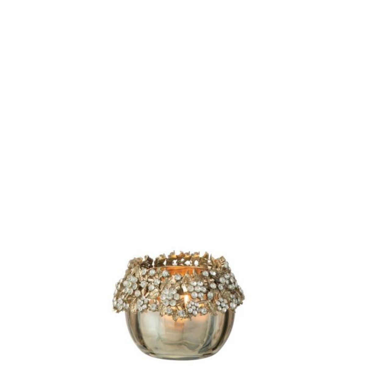 Paris Prix Photophore en Métal Design  Vallee  6cm Bronze