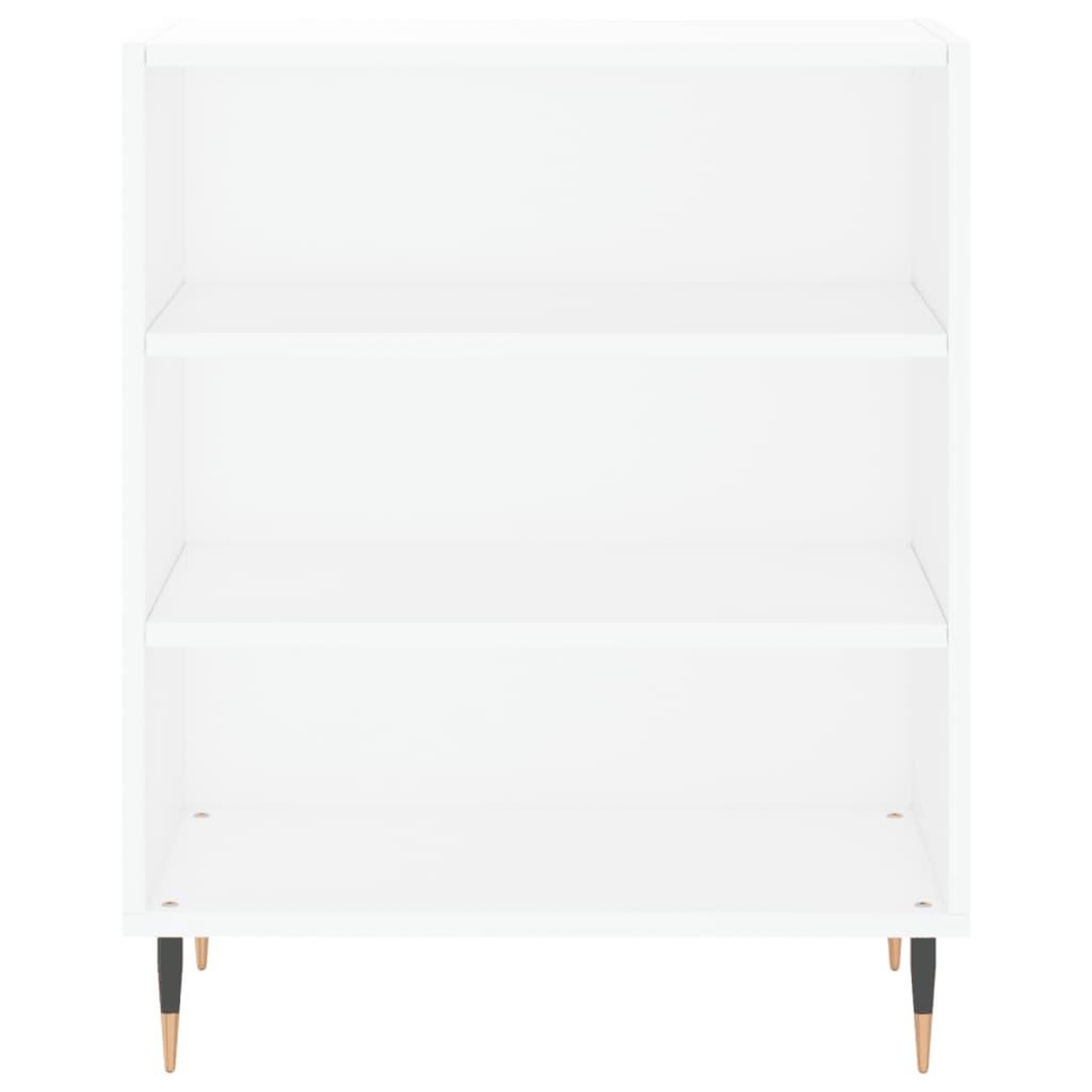 Voir la diapositive 4 : VIDAXL Buffet blanc 57x35x70 cm bois d'ingenierie
