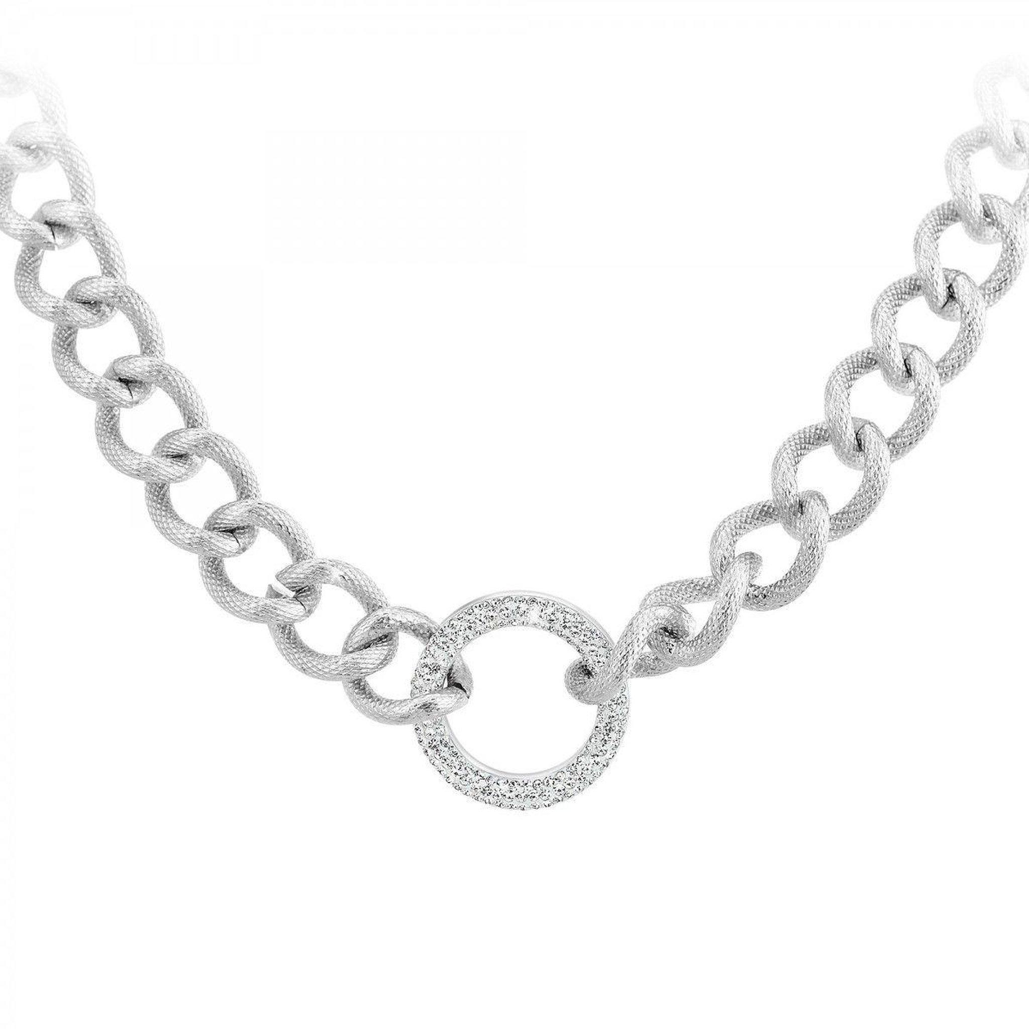 SC CRYSTAL Collier SC Crystal orné de Cristaux scintillants