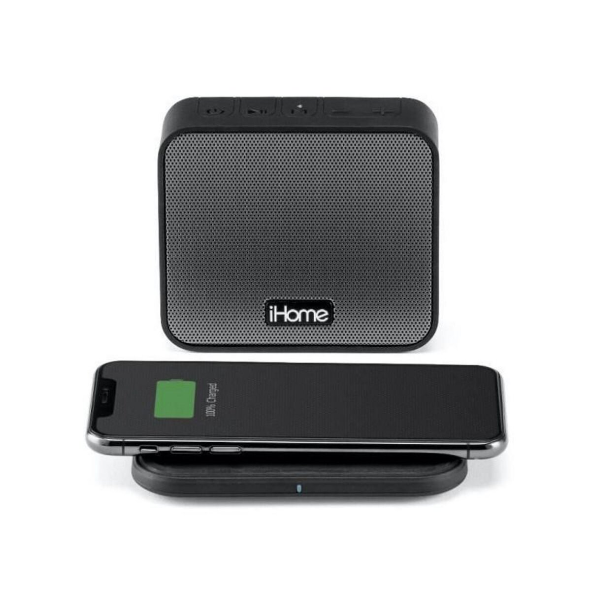 Ihome Enceinte Bluetooth avec chargeur a induction - IHOME - IBTW88