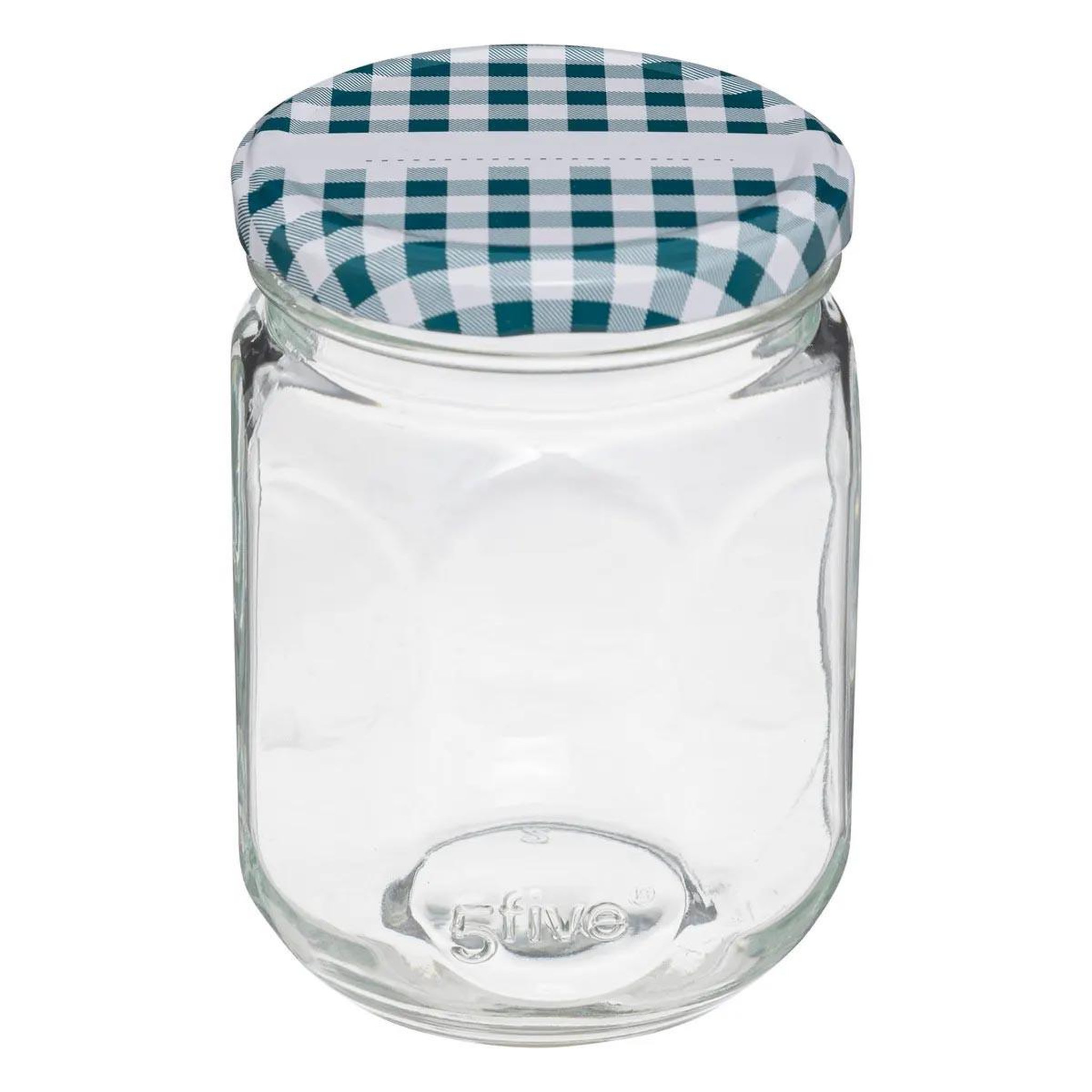 Voir la diapositive 2 : FIVE Lot de 6 Pots à Confiture en Verre  Jarro  0,5L Transparent