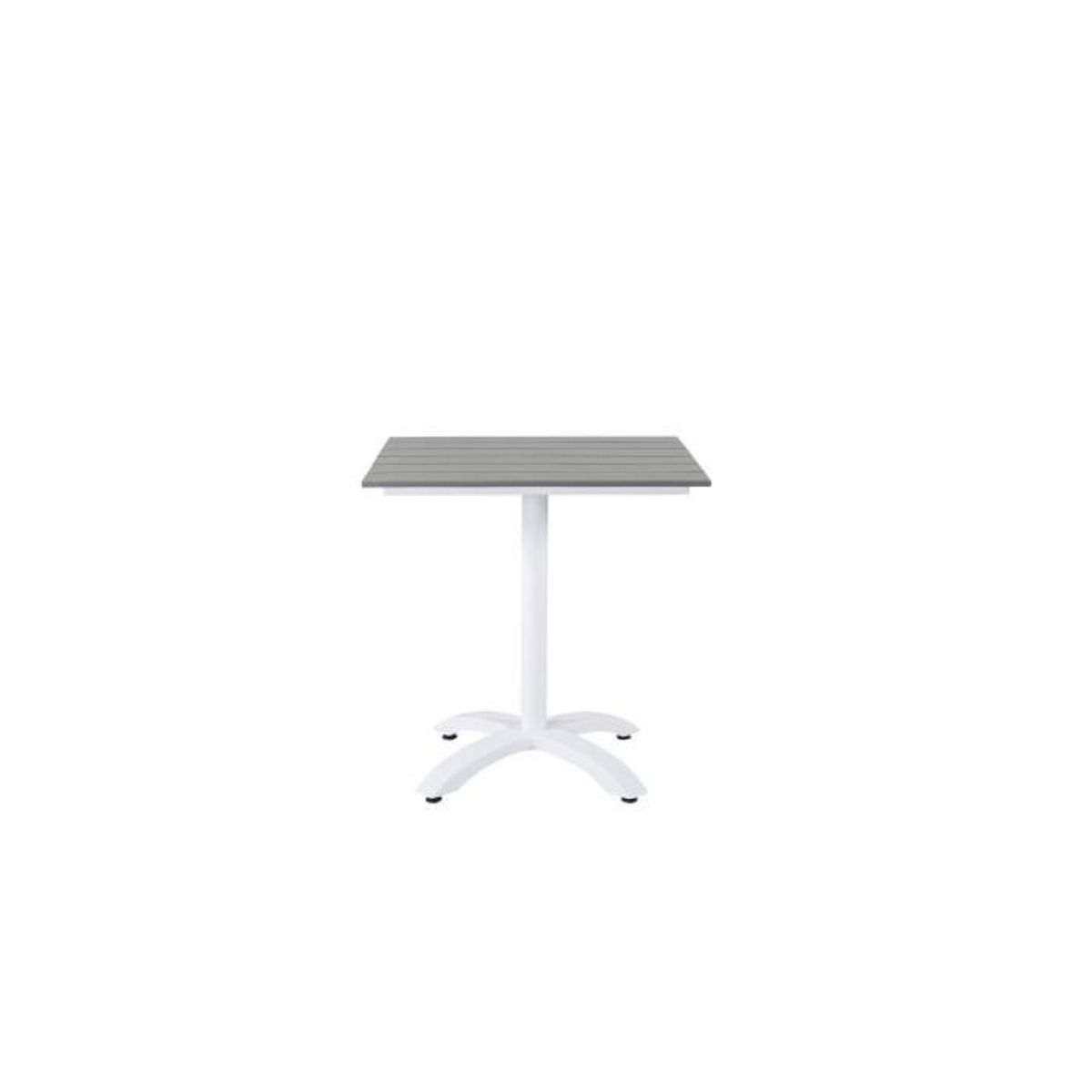 Paris Prix Table de Jardin  Colorado  70cm Gris