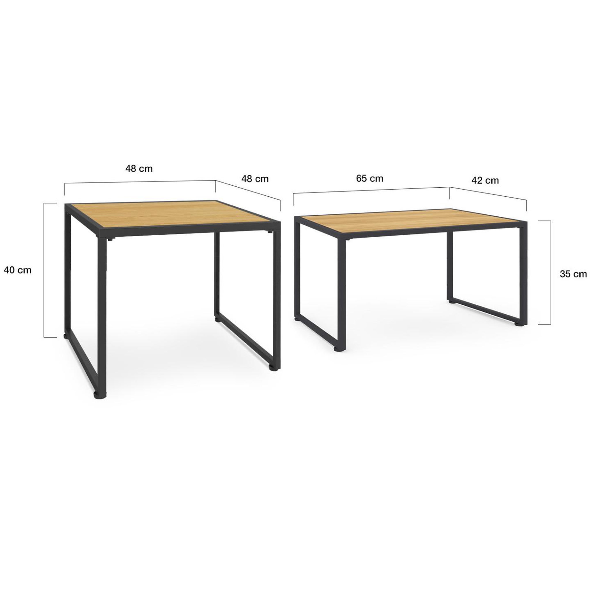 Voir la diapositive 4 : ID MARKET Salon de jardin bas rio 12 places salon d'angle structure métal noir et cordage effet rotin avec coussins noirs