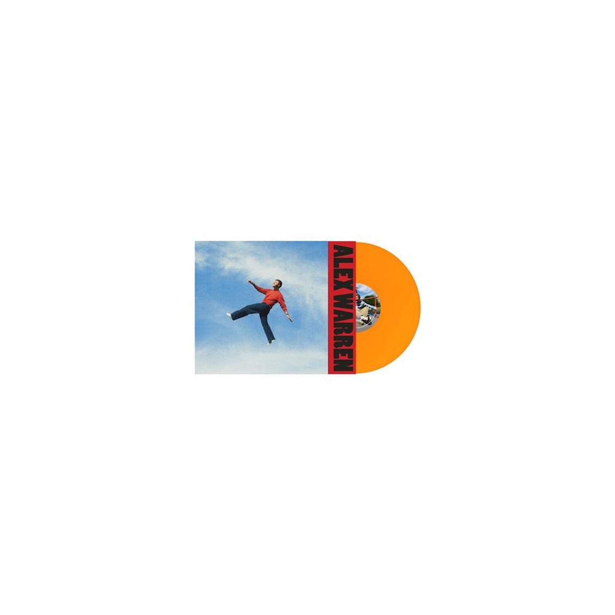 Vinyle orange édition limitée « wildchild » d'alex warren, 13 titres, format 12 pouces