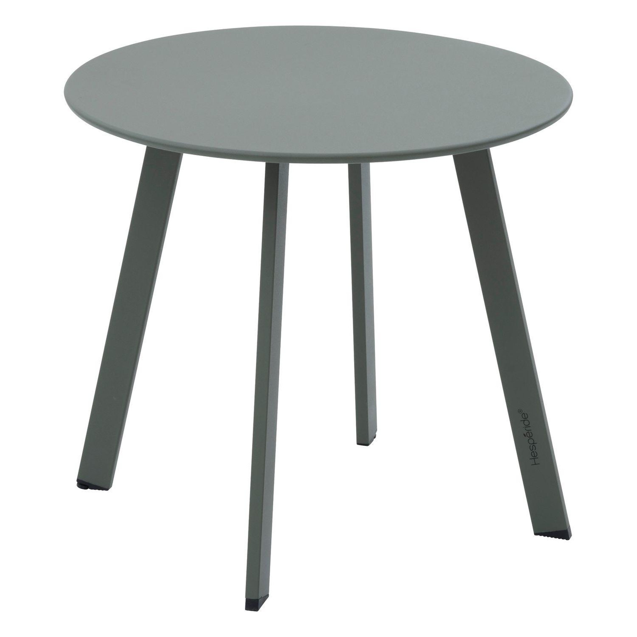 Voir la diapositive 1 : HESPERIDE Table basse de jardin ronde SAONA
