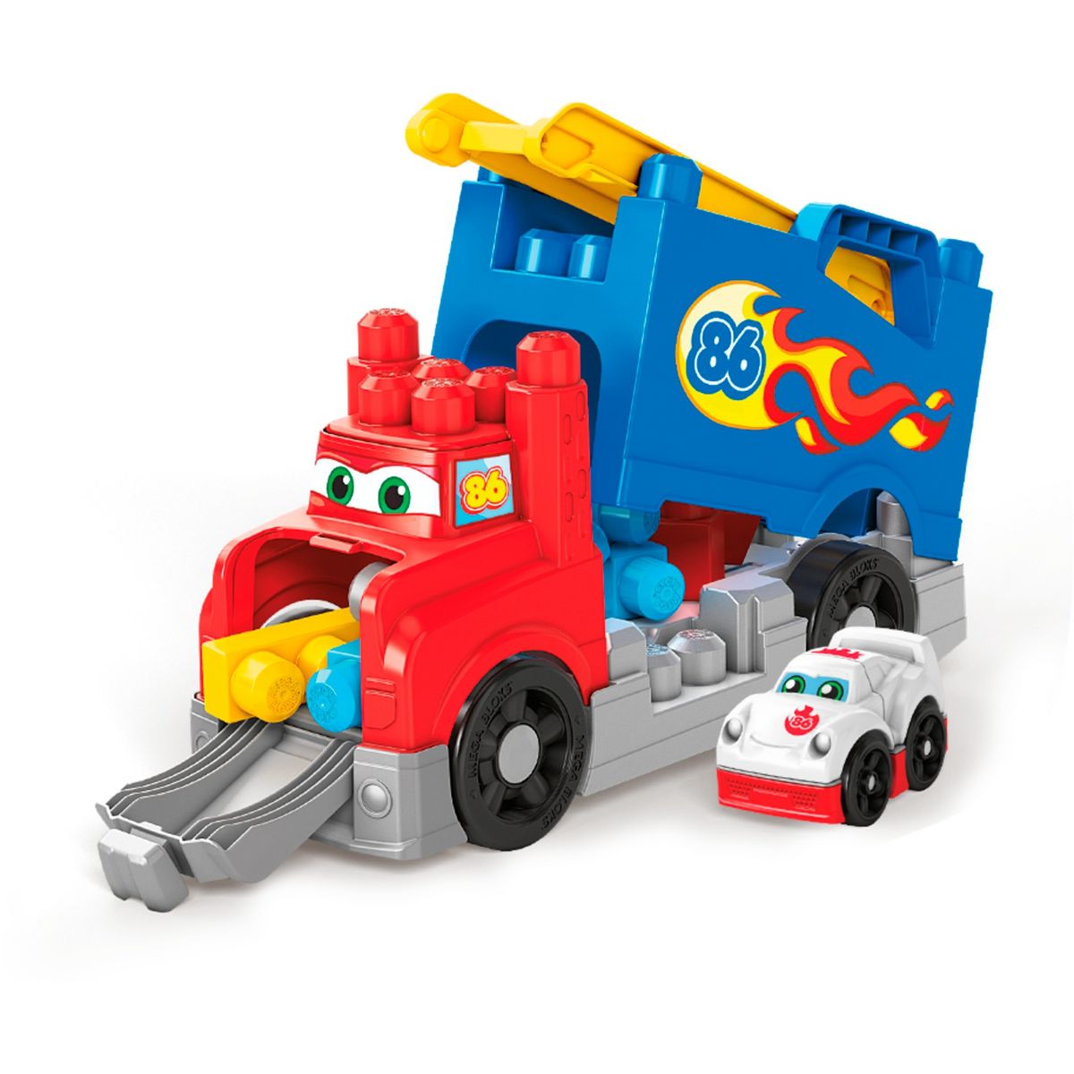 MEGA Mon camion de course en Briques Mega Bloks