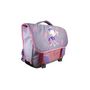 Voir la diapositive 2 : Bagtrotter Cartable Scolaire Primaire 38cm Cybel Violet  2 Compartiments - Bagtrotter
