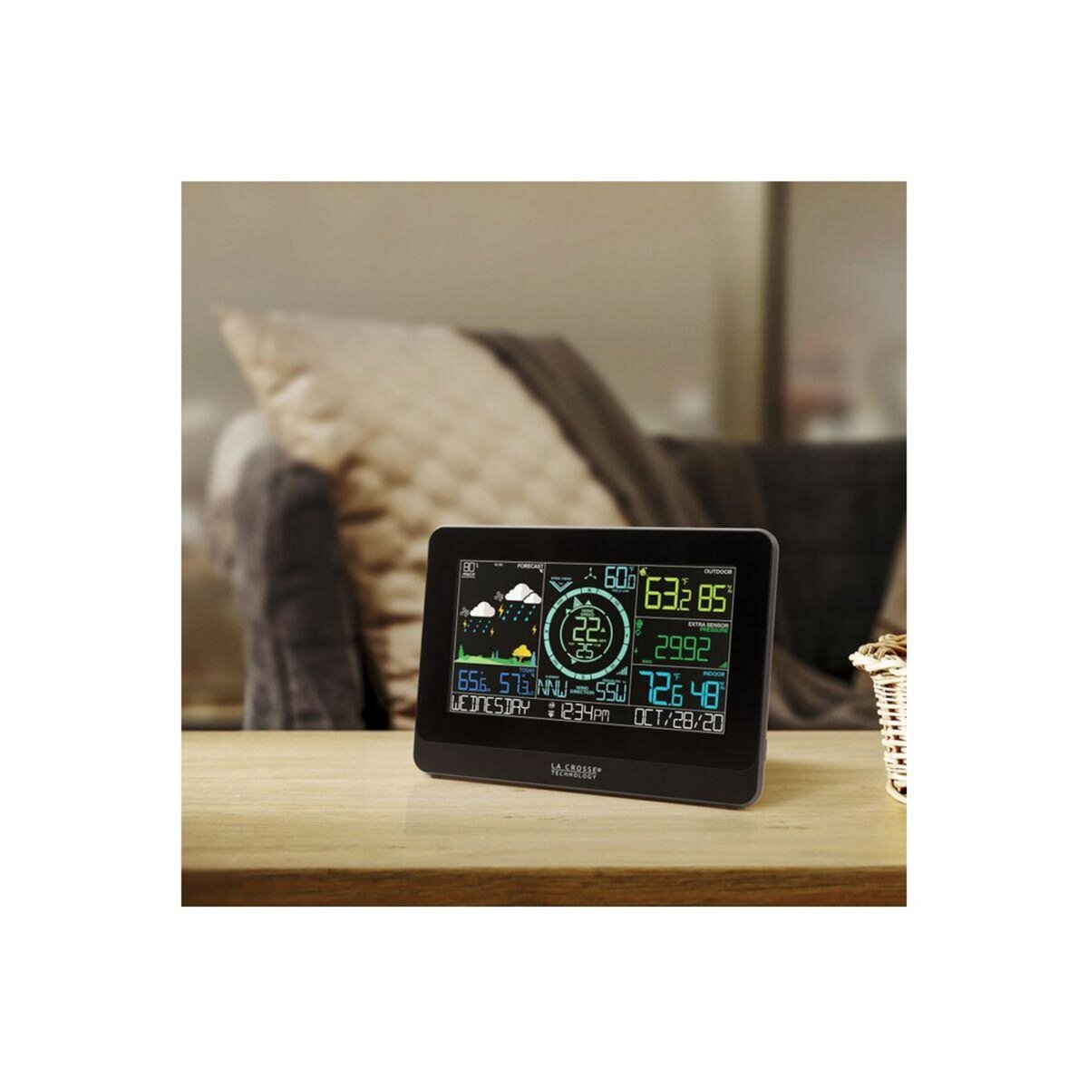 La crosse technology Station météo WS6863 Pro Noir