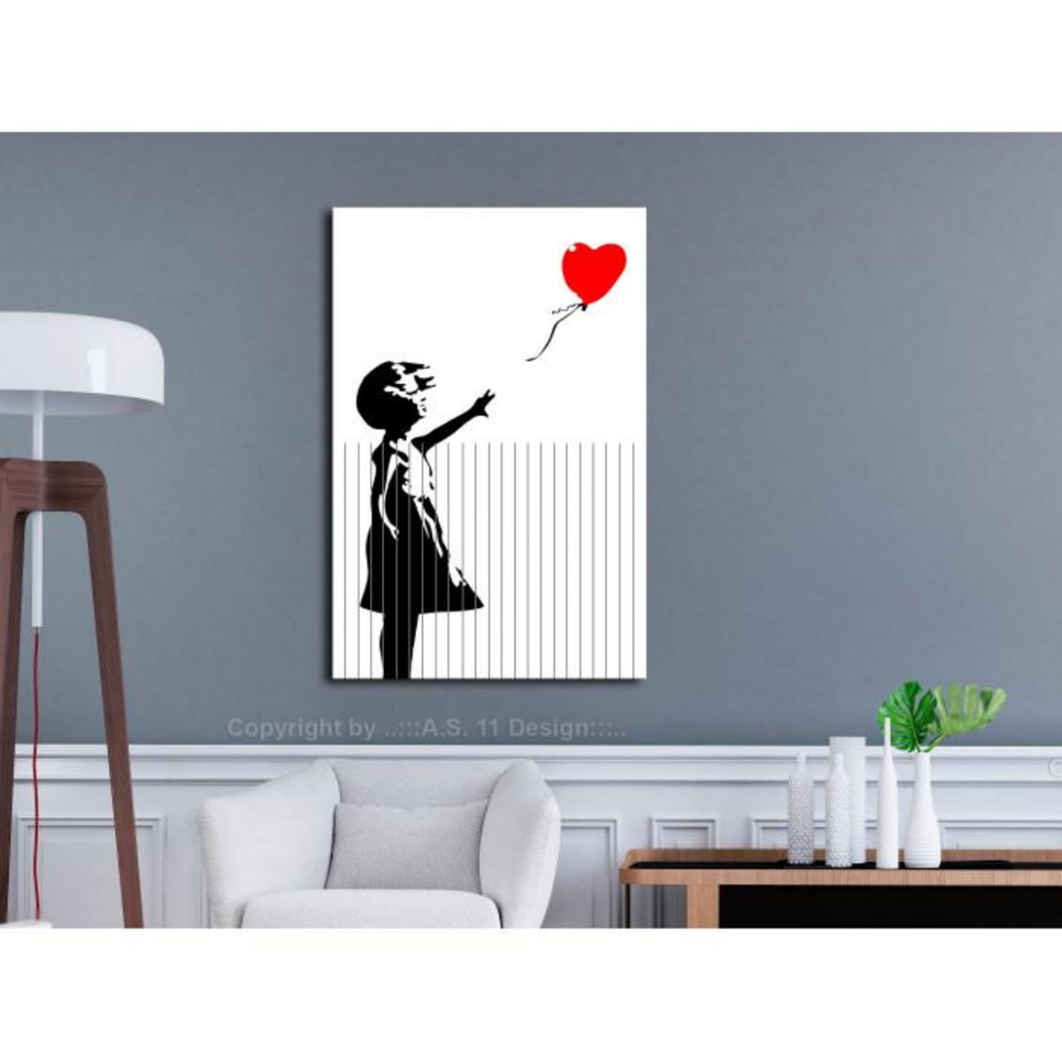 Paris Prix Tableau Imprimé  Cut - Banksy