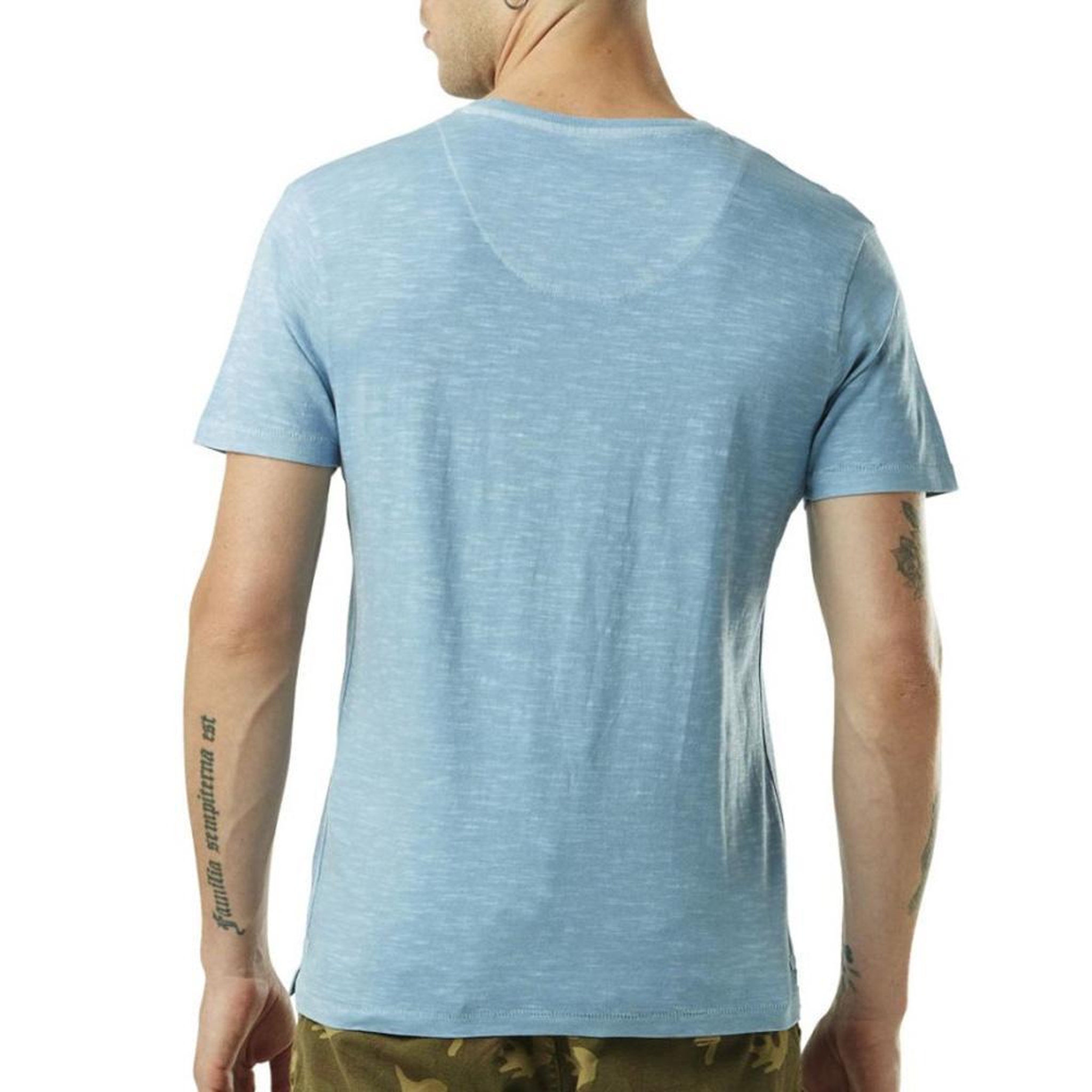 Voir la diapositive 2 : VON DUTCH T-shirt Bleu/Crème Homme Von Dutch TYRON