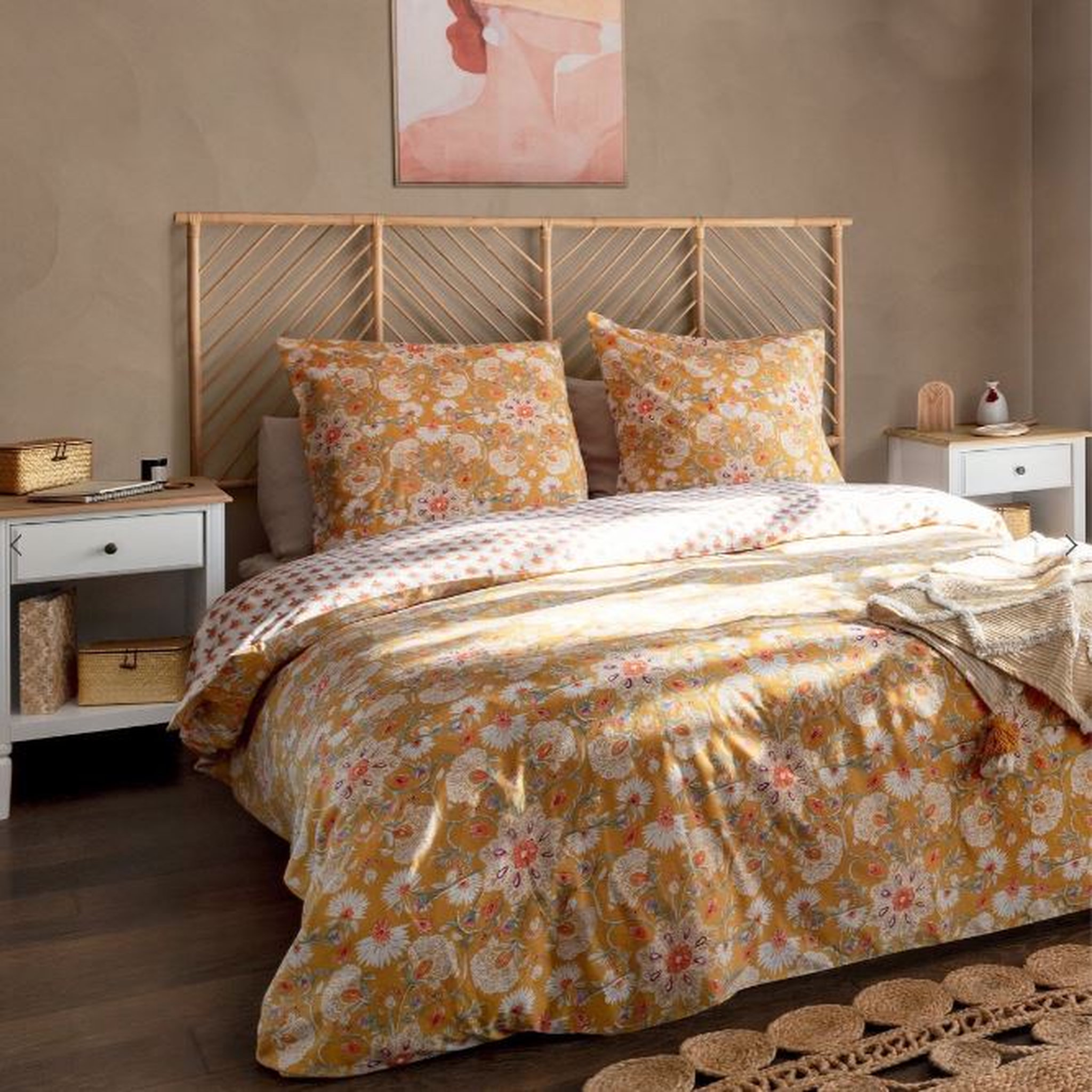 Voir la diapositive 3 : ATMOSPHERA Tête de lit en rotin H120cm CARLA