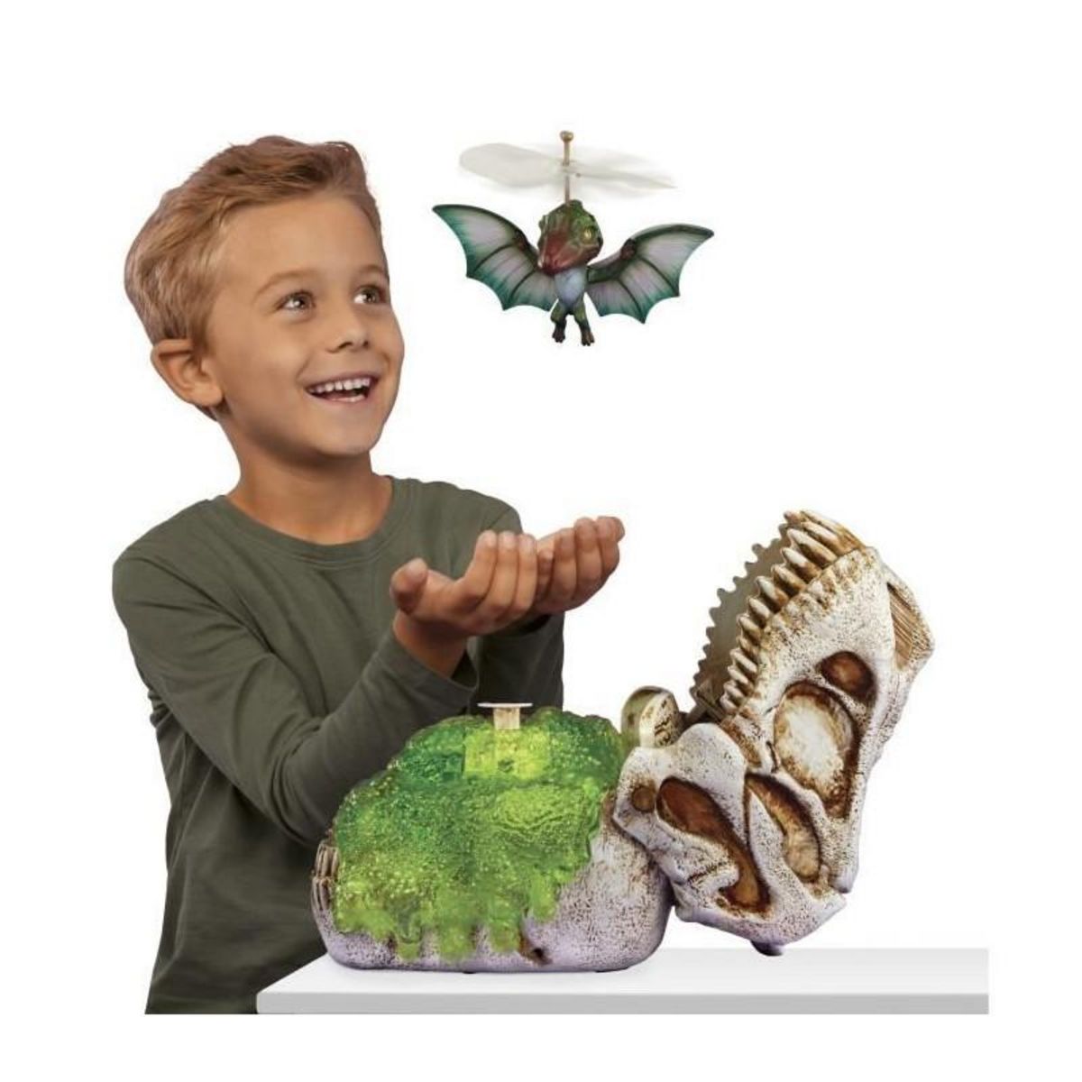 L.O.L. SURPRISE! GrossMos Flying - Découvre ton dinosaure volant - Vert - 3 modeles a collectioner